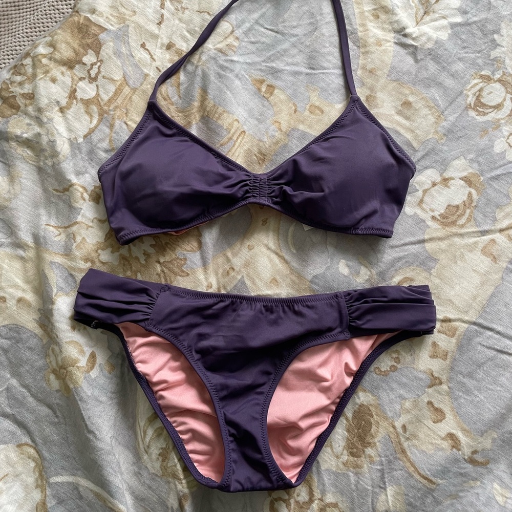 Victoria’s Secret Purple Women's Bikini Set